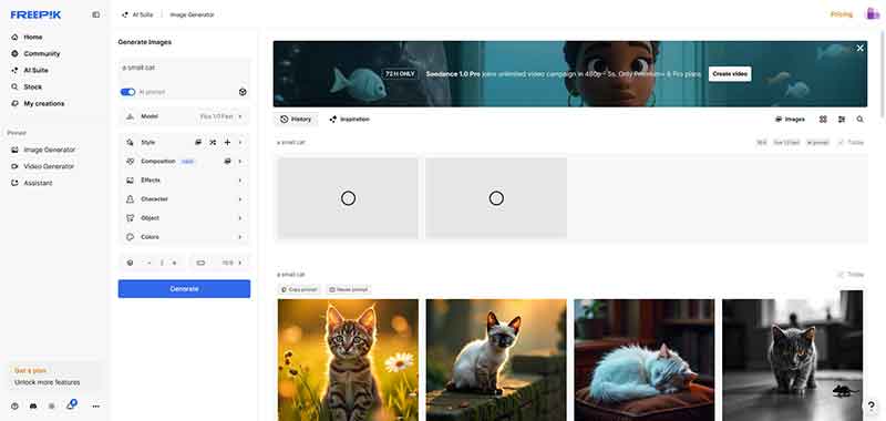 Freepik AI Image Generator